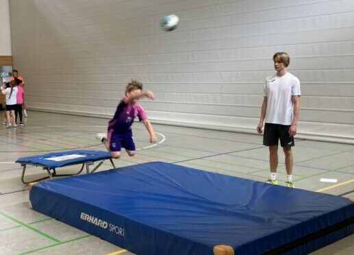 Handballtag in der Grundschule Süd
