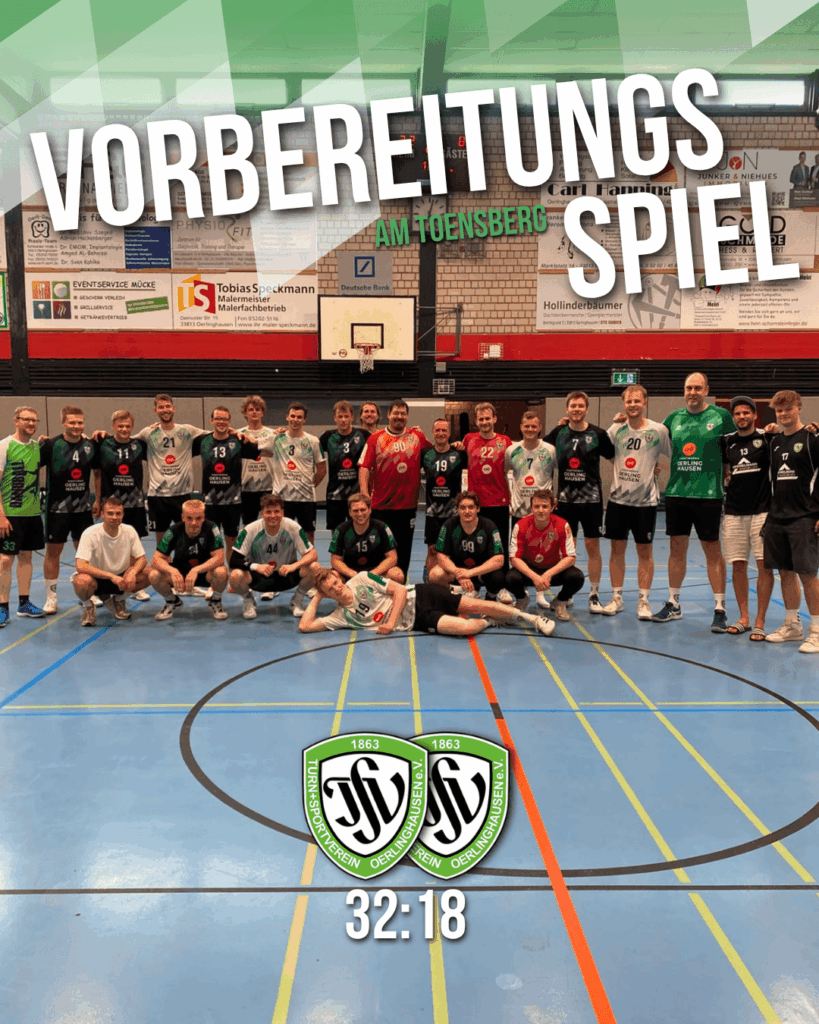 Vorbereitungsspiel am Tönsberg